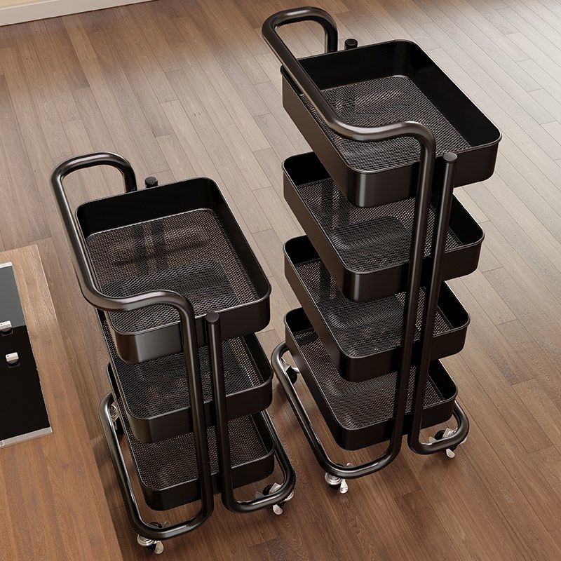 厨房多功能放菜小推车置物架落地多层家用果蔬菜篮子收纳架零食架,厨房/烹饪用具,厨房置物架/置物柜/角架,淘宝优惠券,粉丝福利购,淘宝优惠卷