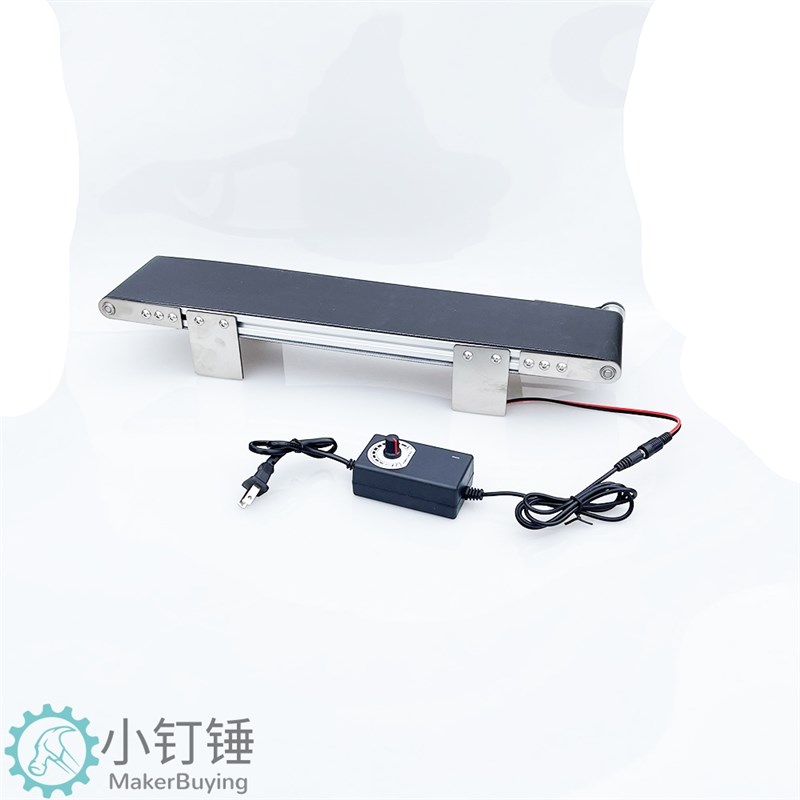 金属桌面c传送带流水线小型输送机学生摩檫力实验科技创新学习自