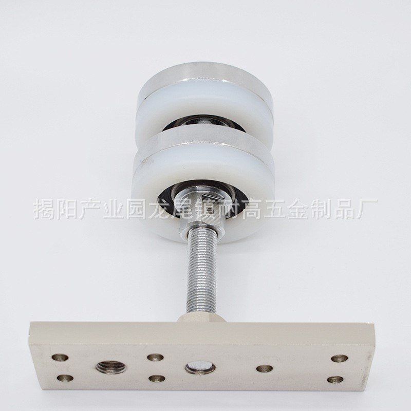 大型多扇折叠门万向吊轮移门滑轮活动墙木门吊轮吊轨