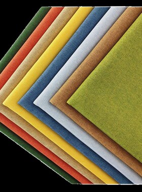 加厚细麻纯色35x60/45x70/50x75/65x70沙发套靠垫大抱枕套不含芯