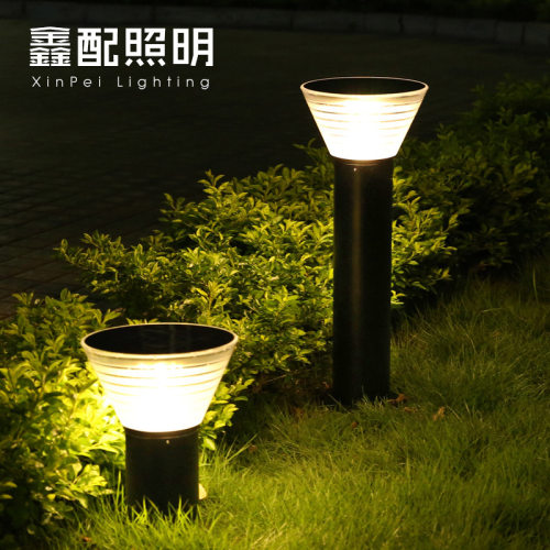 太阳能草坪灯感应室外景观别墅后花园草地灯居家小户外防水庭院灯