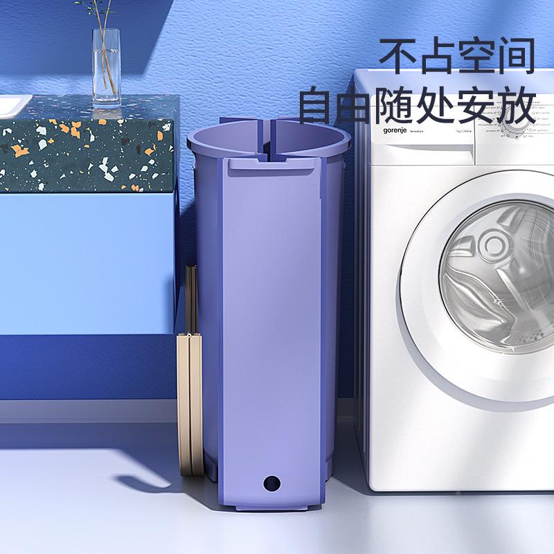 自热人浴盆泡澡桶大可坐便携加式浴C6I1FZJE缸简易可折叠出租房神