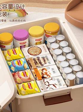 收纳箱整家UCF用客卧室加厚储箱多功能厅物大容量儿童玩具杂物理