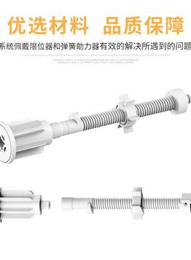 自配动自弹簧卷帘半动收缩帘件自动升降系统自动回弹YNM卷卷帘配