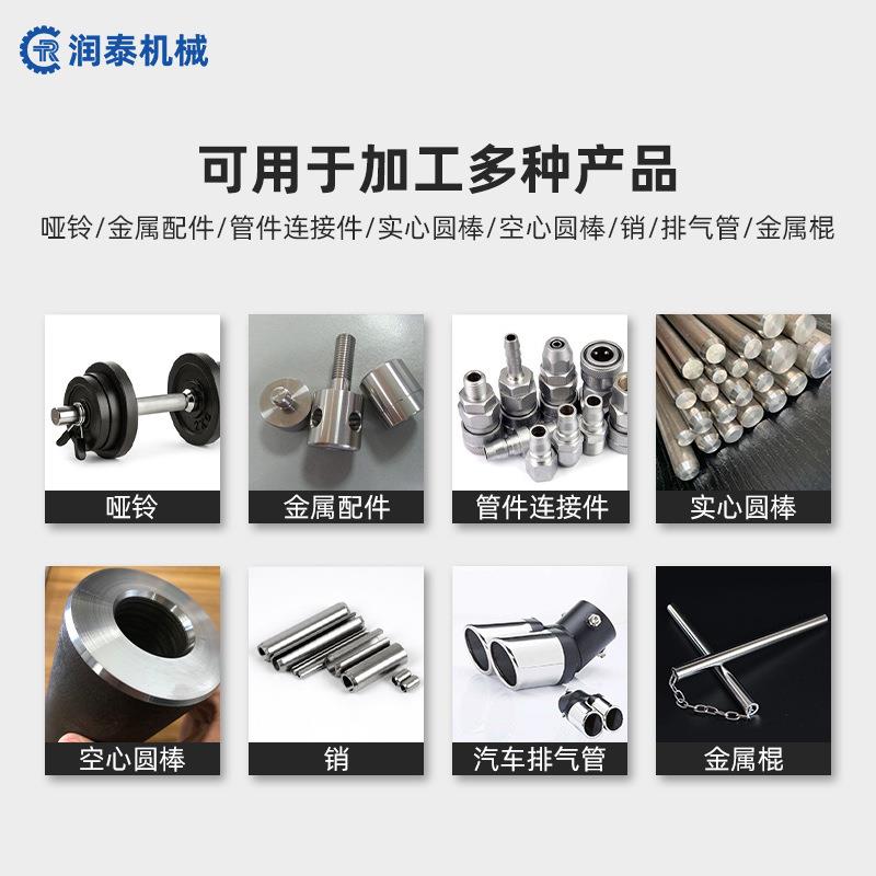 0头气动倒6角机金属圆单管棒无毛刺圆坡口机不004锈钢管自动倒角