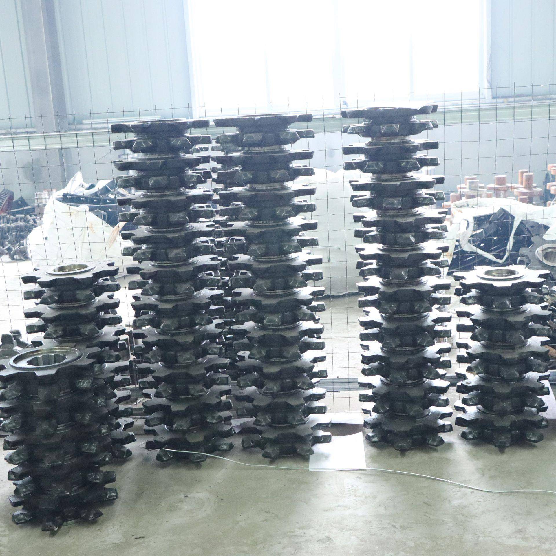 矿用链轮工业斗式提升机链轮矿用多齿链轮不锈钢链轮
