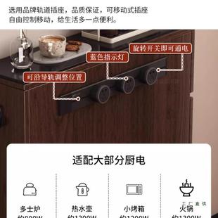 极窄岛台家柜单独可移动小岛台单柜小型小QPU用尺寸靠墙岛台制定