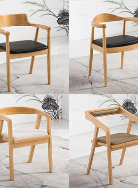 实OSY木公椅子背椅新中式主人椅简约现代办靠椅用客厅会客泡家茶