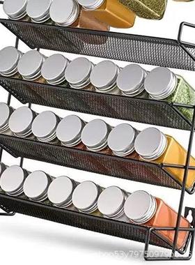 欧式简约属料架台面层调味瓶调架胡椒花椒AYS四香料金壁挂架免钉