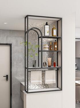 卫生半墙隔断屏风NAA干湿分间离计客厅洗架漱台浴设室置物简约轻