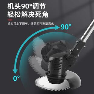 锂电草机充电式电动除割草打草机便携式型提XJD手小推草坪锄草修