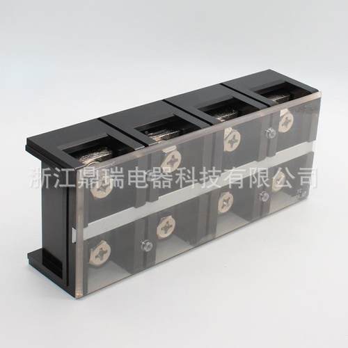 TC-4004)(加400A4(P)固式大电定流接线端子阻燃接FXX线排胶木厚铜