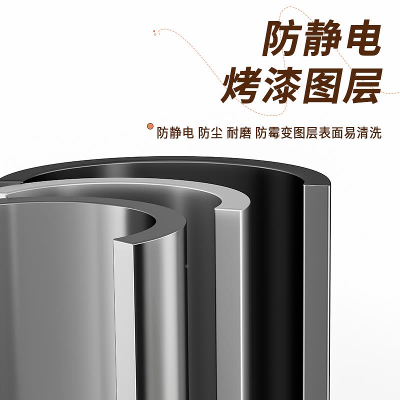 众之亿台式电脑架带主机托架支可移LEZ动滑轮通用办室公家用机箱