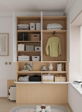 榻柜米床衣一体小户型卧室多儿功能收纳床现代童榻CNH储物床组合