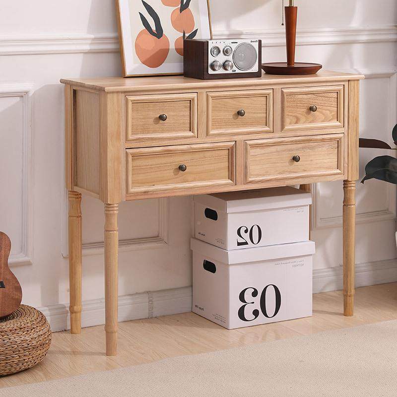 玄关柜J75斗柜实木美式收纳储客物柜门厅柜柜卧室厅靠小子桌五斗,住宅家具,斗柜,淘宝优惠券,粉丝福利购,淘宝优惠卷