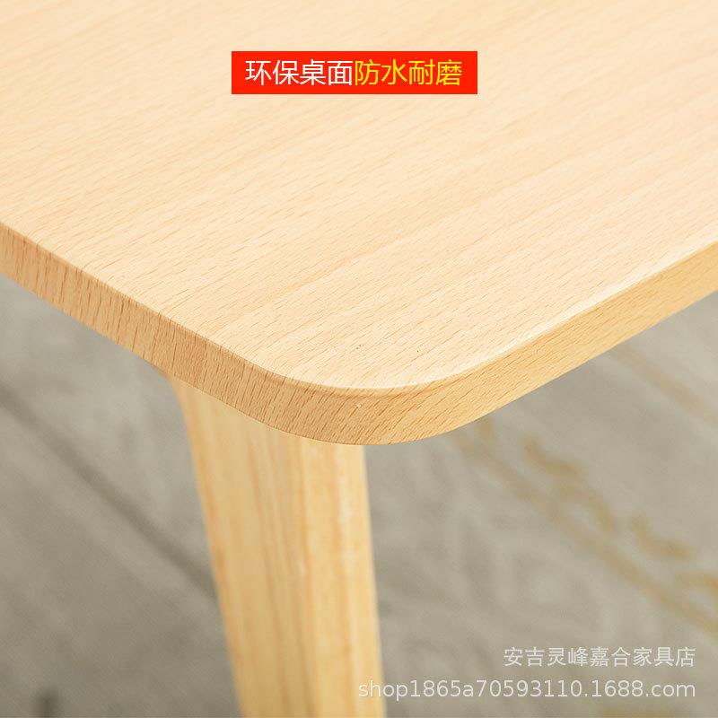 直供实木可折叠茶几客厅创意茶几简约现代双层小户型阳台茶几桌子