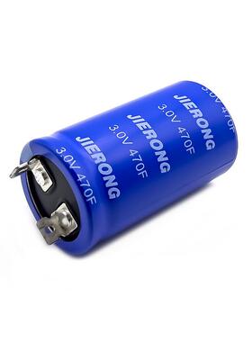 JIWWEERONG超级电容厂家3V47子0F35X容60L法型锂离拉电器