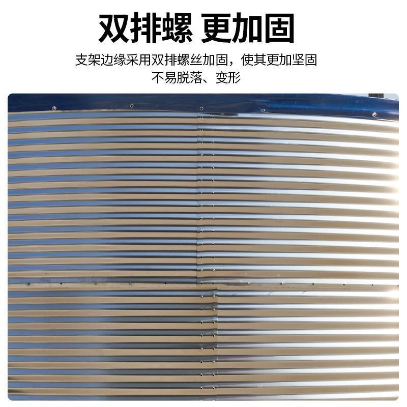 镀锌板水池圆形高密度加厚鱼池养殖帆布养虾池户外大型果园蓄水池
