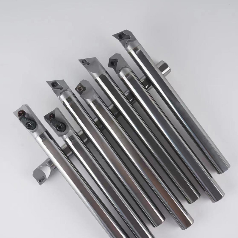 钨钢抗震防震硬质合金刀杆中心出水内孔冷却内割槽螺纹数控镗孔刀