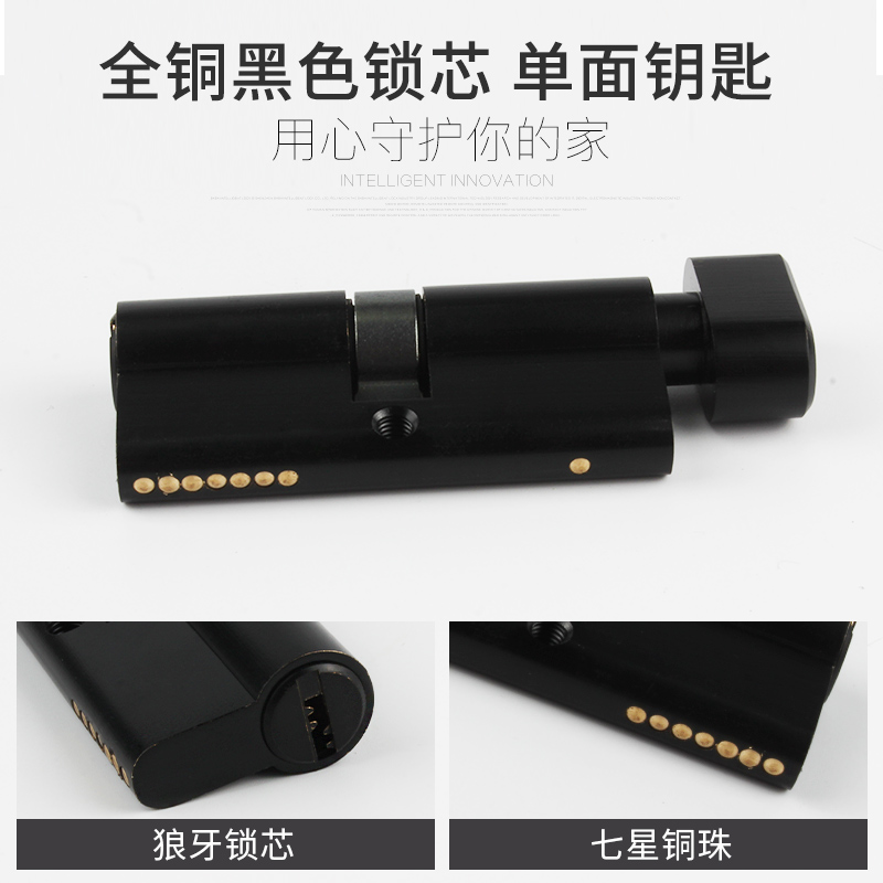 不锈钢黑色锁铝合金门锁玻璃门锁有框门锁大门锁防盗地锁双开门锁