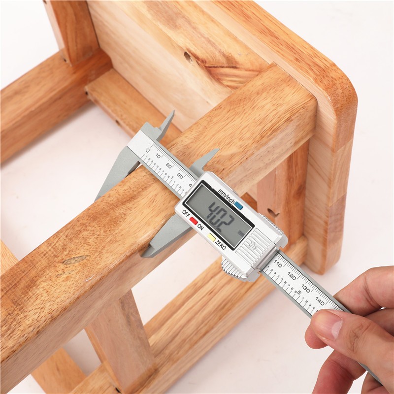 实木凳子橡木加固原木板凳家用45cm木头餐饮饭堂办公餐厅中式方凳