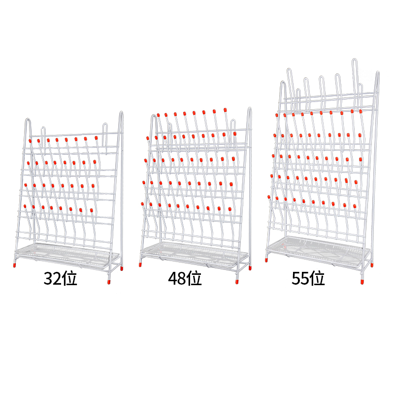 【POMEX】实验室滴水架烧杯架三角烧瓶架试管架晾干架沥水架容量