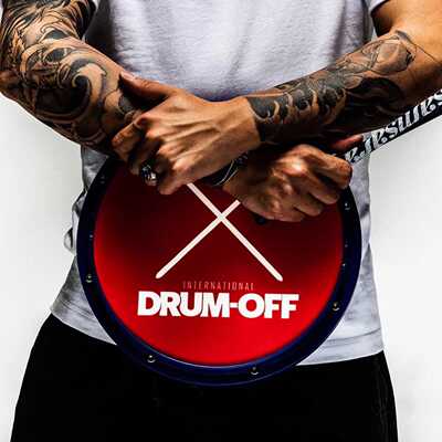 DRUM-OFF哑鼓架子鼓12寸drumoff哑鼓初学入门垫打击板节拍器
