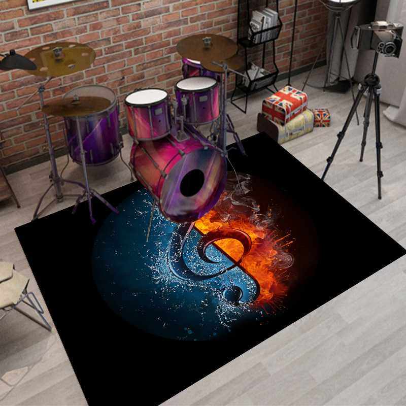 架子鼓电鼓垫爵士鼓隔音电子鼓毯加厚钢琴可折叠鼓毯