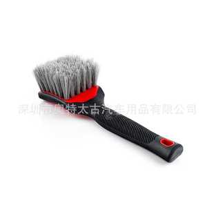 DF款包胶轮胎刷DF轮胎清洁刷汽车轮毂清洁刷软胶轮胎刷美国DF同款