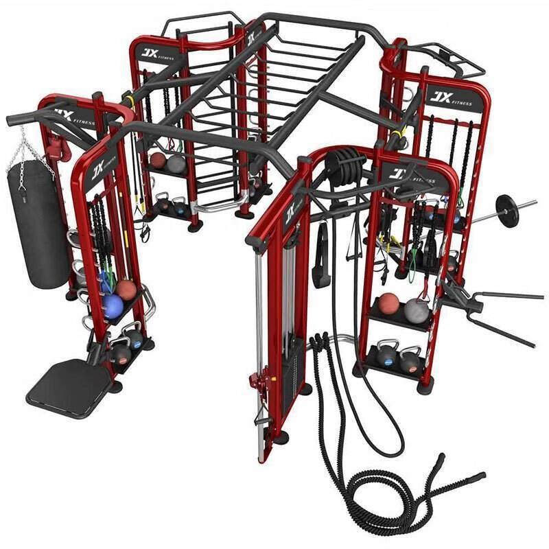 JX-八门360综合训练器健身房多功能健身器材商用