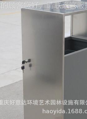 户外环卫垃外圾桶不钢果皮箱学54713用校街道小区公锈园广场室商
