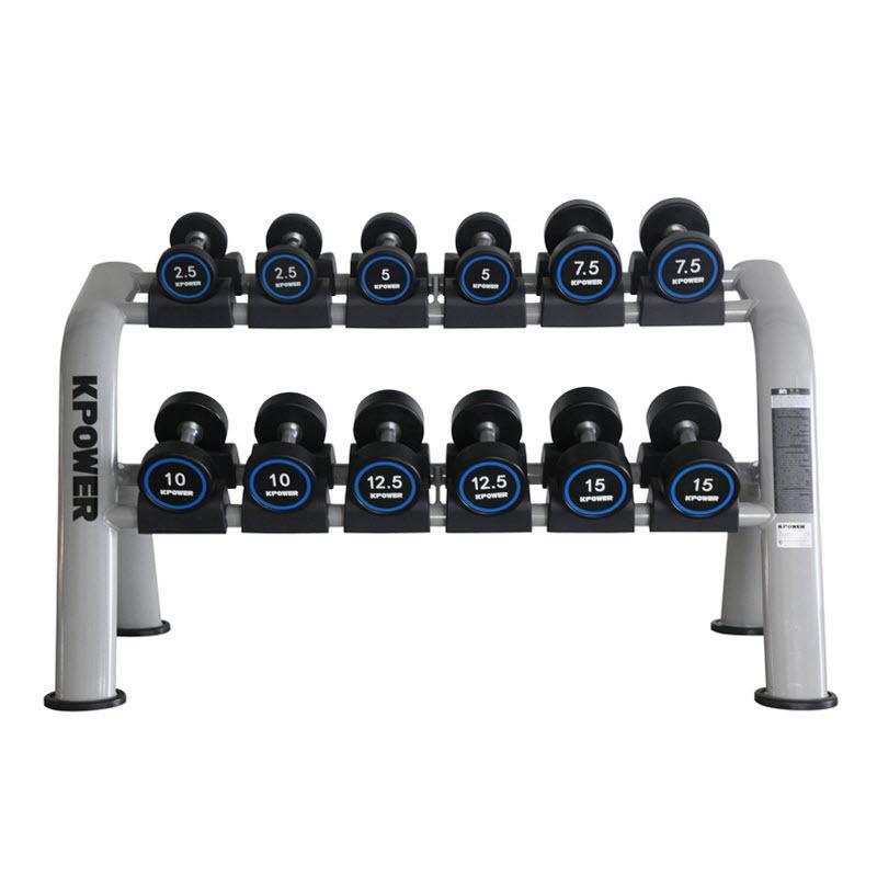 K013-1双层哑铃架6对双层哑铃架