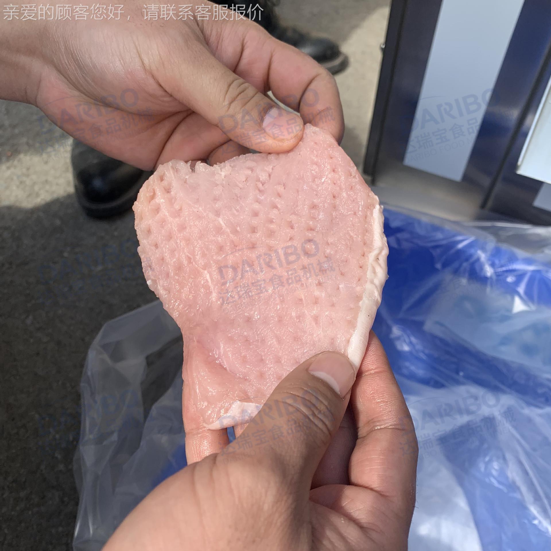 O现松货肉机鲜猪肉自动断可筋EPR牛机多规格定不锈钢猪排嫩肉机