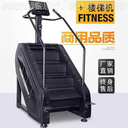 阶梯楼梯机 商用可调速34943健身房专业台式阶器 踏静超音步大型