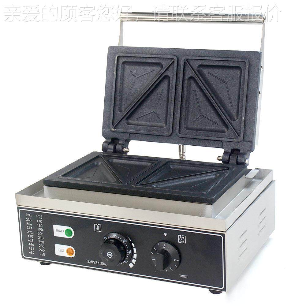 商用吃电压脑版压热三VMD明治机爆浆拉小丝吐司机烤早餐面包机