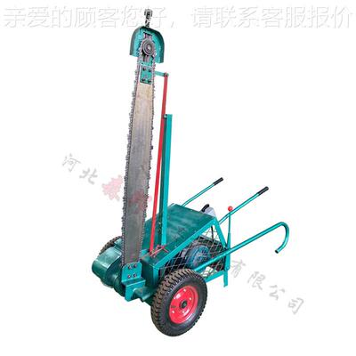 木工锯木机链锯推方便移链动木材电切割条锯机 厂家手180供应电链