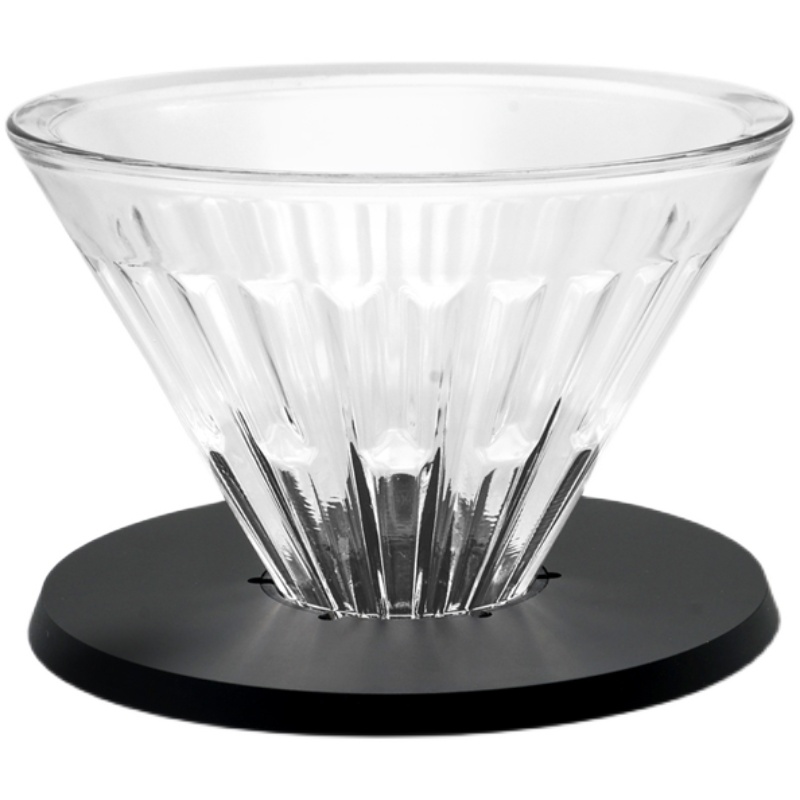 泰摩 玻璃冰瞳滤杯V01手冲单品咖啡过滤滴滤杯简约锥形滴漏式套装