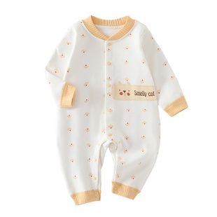25秋舒绒棉磨毛a类婴儿衣服男女宝宝爬服四季 新生儿打底连体衣 款