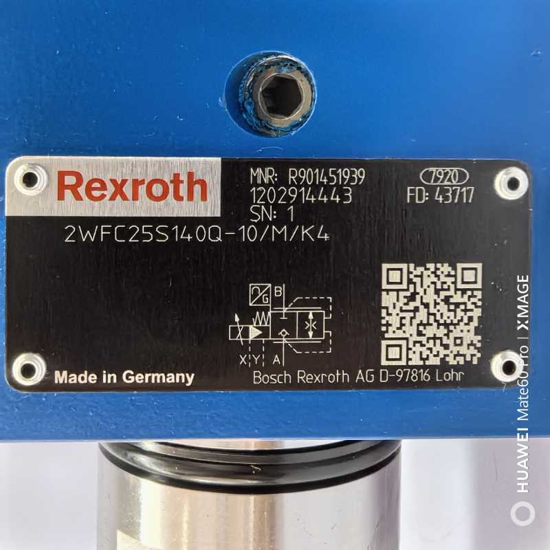 R901451939  2WFC25SS140Q-10/M/K4 # Rexroth比例阀