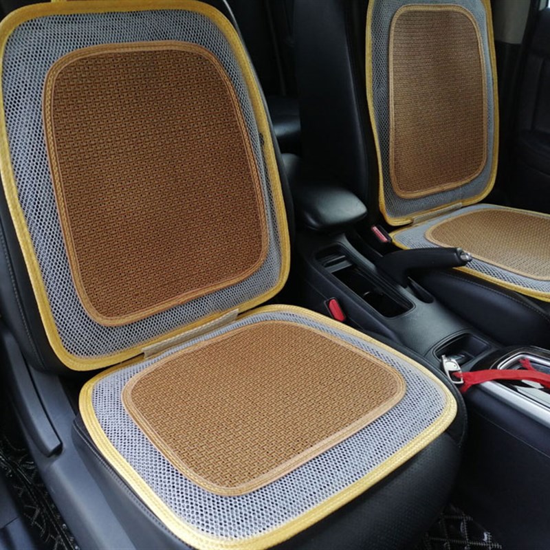 单个双层钢丝座垫夏季通风制冷汽车单片塑料透气坐垫夏天弹簧凉垫