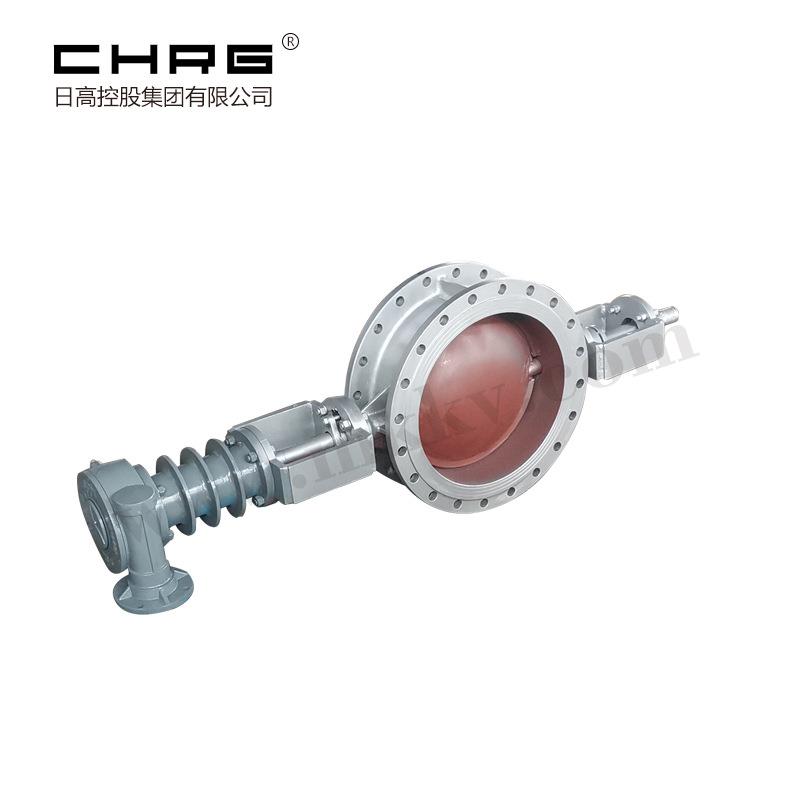阀门厂家供应电动单水冷蝶阀D643R-1CP对夹双水冷高温蝶阀