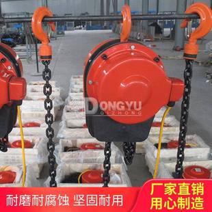 dhs环链电动葫芦80V1吨2吨吨5吨倒链起重机220V家用吊葫芦