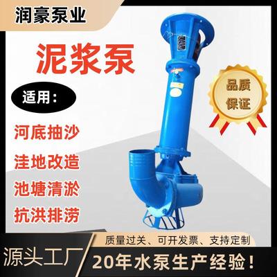供应立式泥浆泵抽泥污泥排泥泵切割铰刀清淤泥浆泵抽粪排污抽浆泵