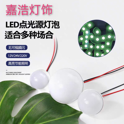 LED半球光源低压直流装饰点光源