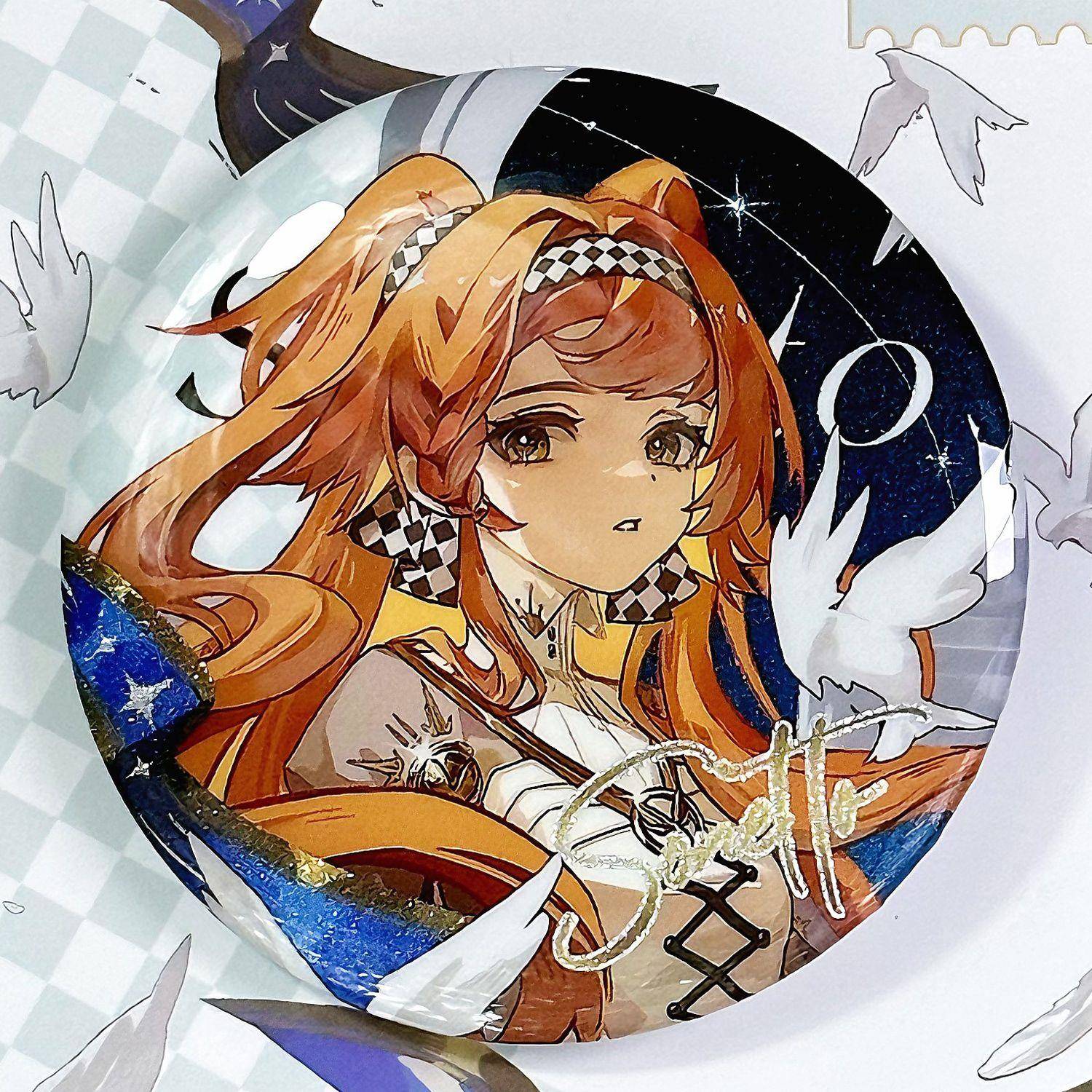 白鸽之信重返未来1999十四行诗同人谷子徽章立牌