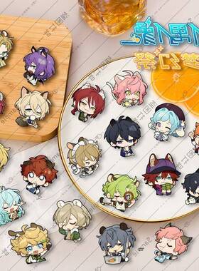偶像梦幻祭es胸针q版森系徽章姬宫桃李冰鹰北斗椎名丹希漫展摆件