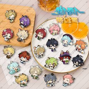 偶像梦幻祭es胸针q版森系徽章姬宫桃李冰鹰北斗椎名丹希漫展摆件