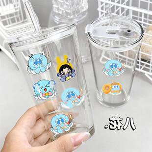 【新星宝专属】张八花转印贴可爱卡通小北斗张杰周边应援物料立体