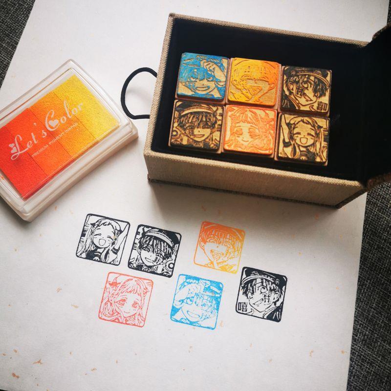 地缚少年花子君周边动漫印章宁宁花子君印章戳二次元生日礼物品