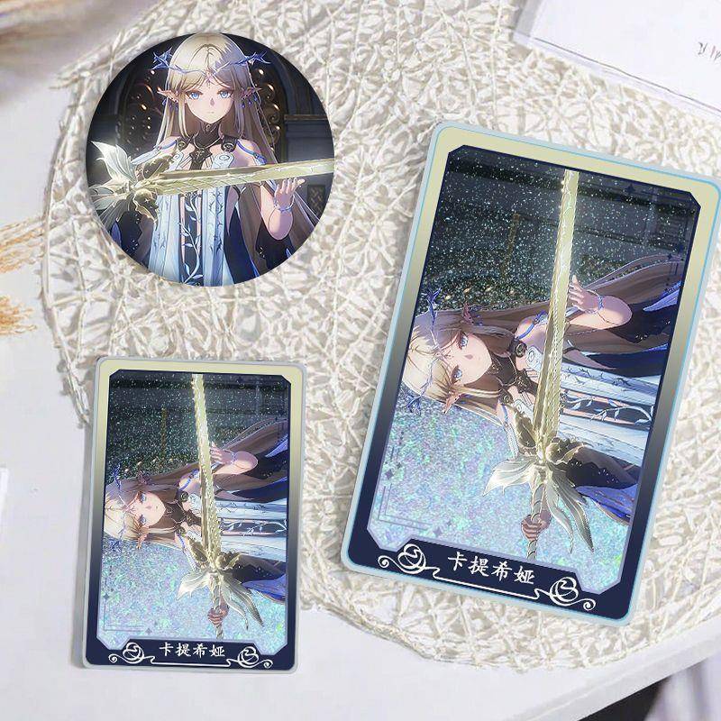 鸣潮卡提希娅流沙麻将吧唧徽章周边二次元游戏谷子亚克力砖摆件